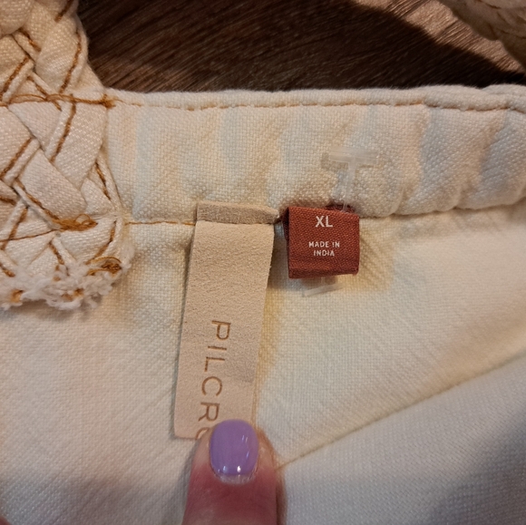 Pilcro XL Lace Up Back Top - Picture 3 of 4